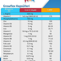 growflex tablet 1 adet