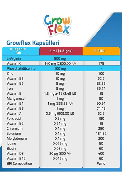 growflex tablet 3 adet